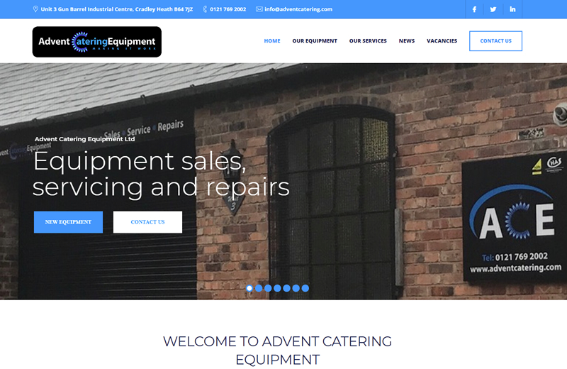 New Advent Catering Equipment website launched!